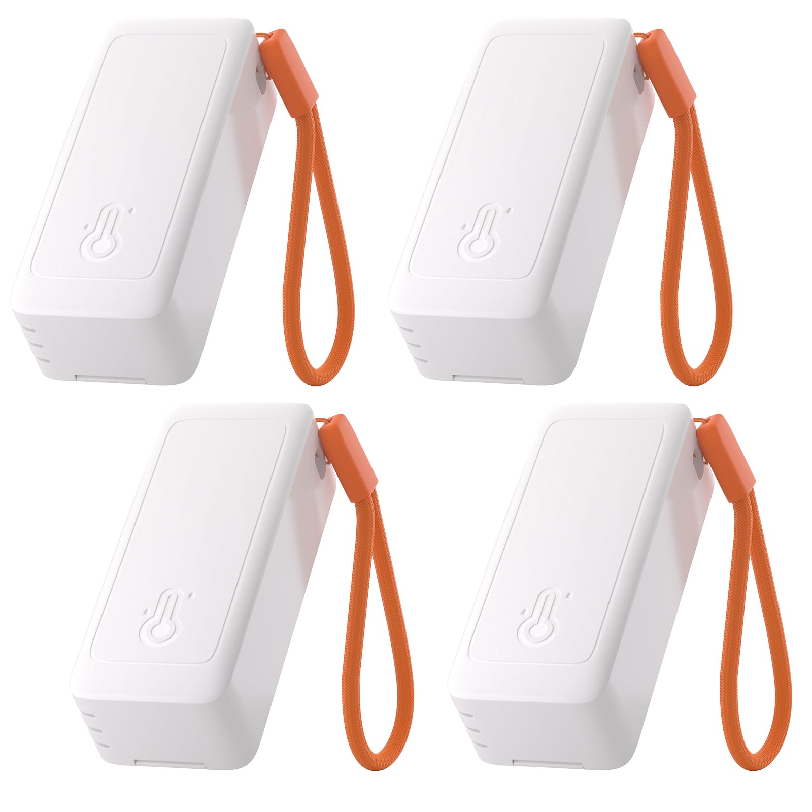 SONOFF SNZB-02B white temperature humidity sensor front view