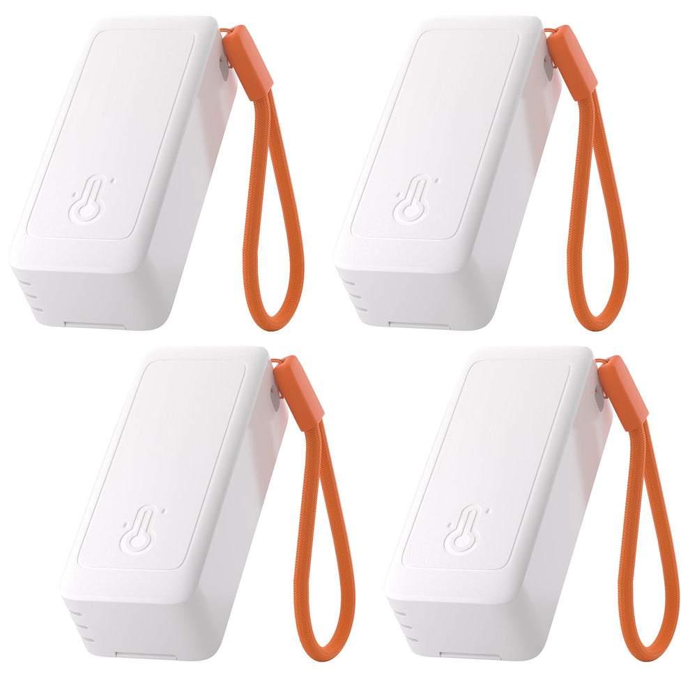 SONOFF SNZB-02B white temperature humidity sensor front view