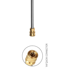 Sooprinse 16 Inch Pressure Washer Wand back view