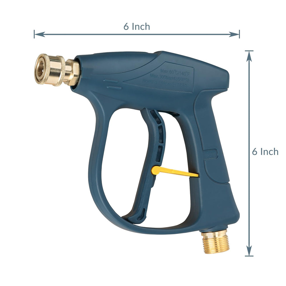 Sooprinse High Pressure Washer Gun on a patio surface
