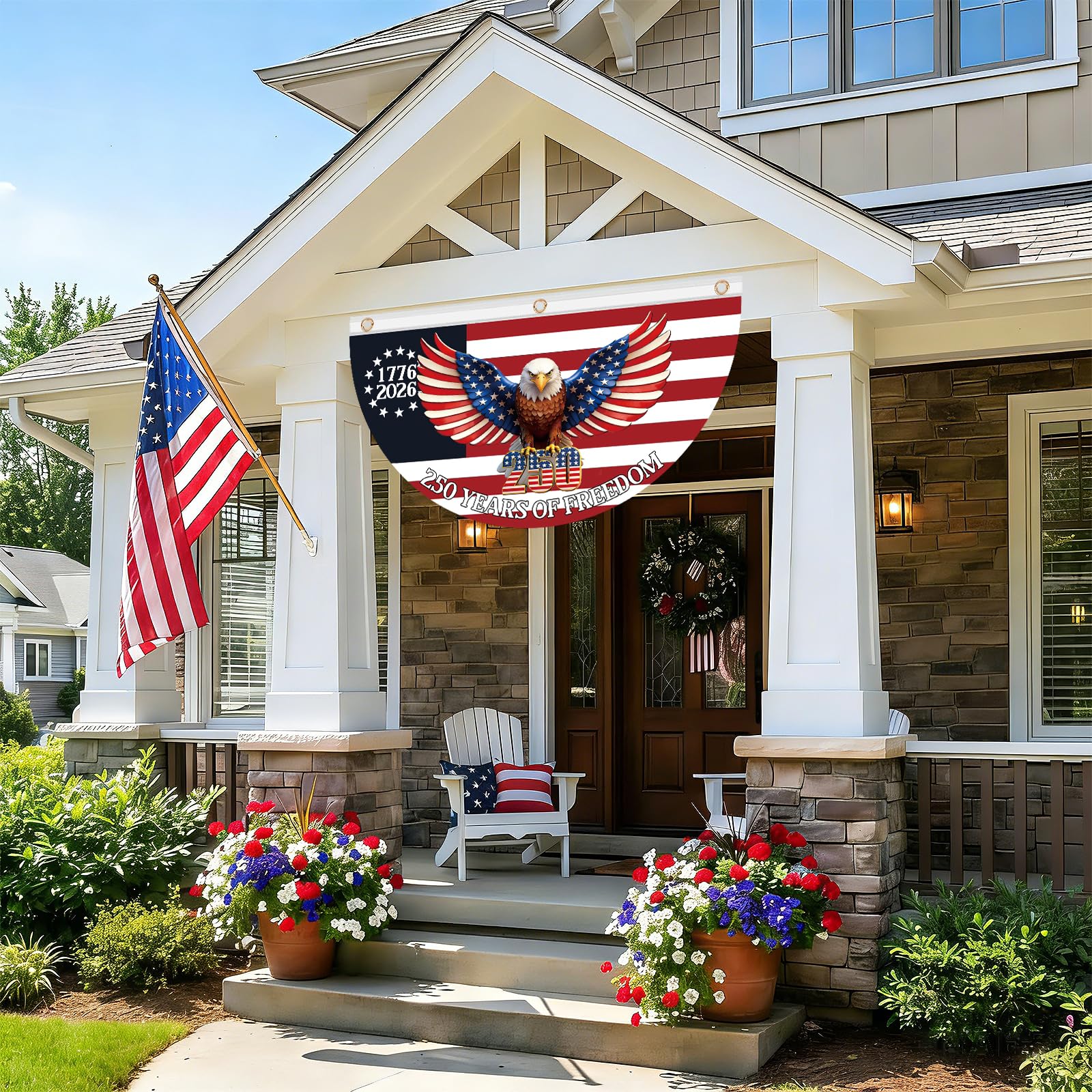 Sophena USA Flag folded for storage