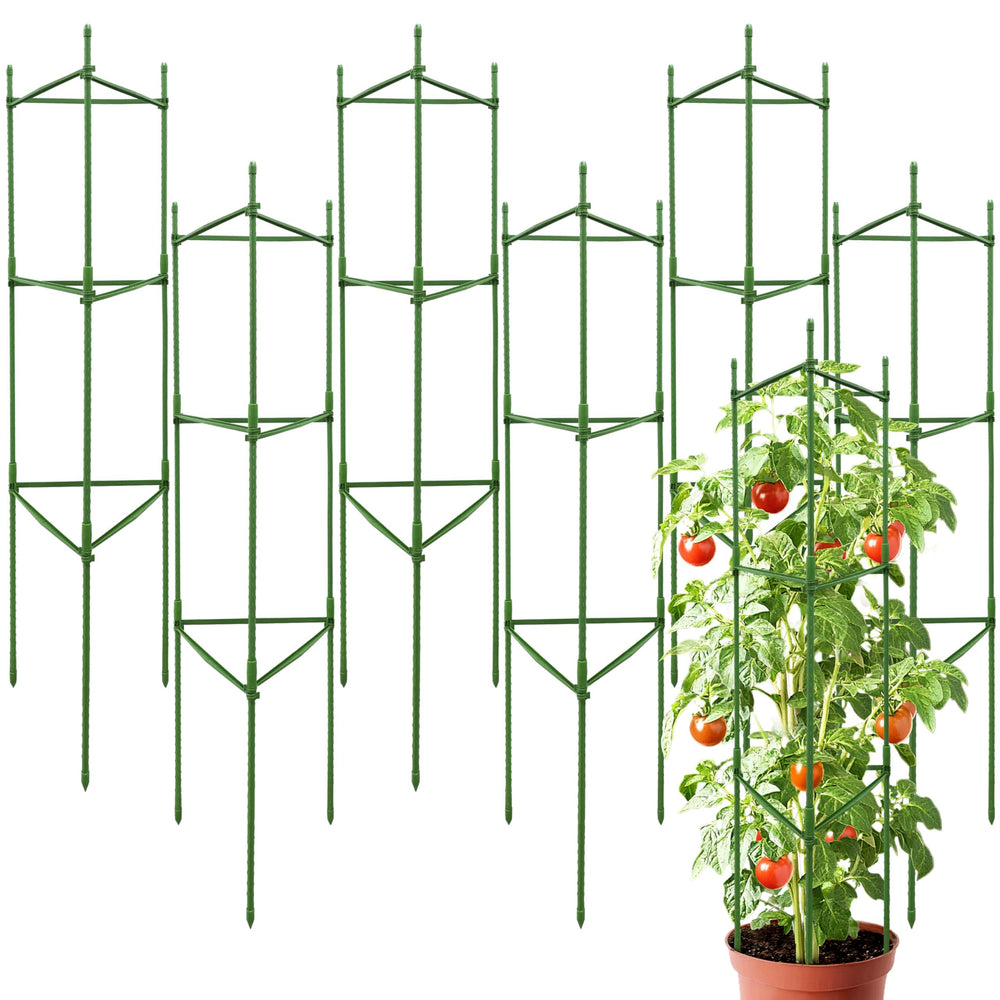 SORANGEUN 48-inch tomato cage front view with robust design