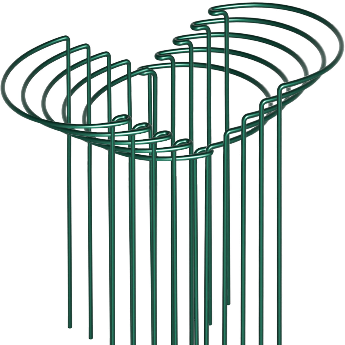 SORANGEUN plant support stakes pack of 10, 10"x24" size