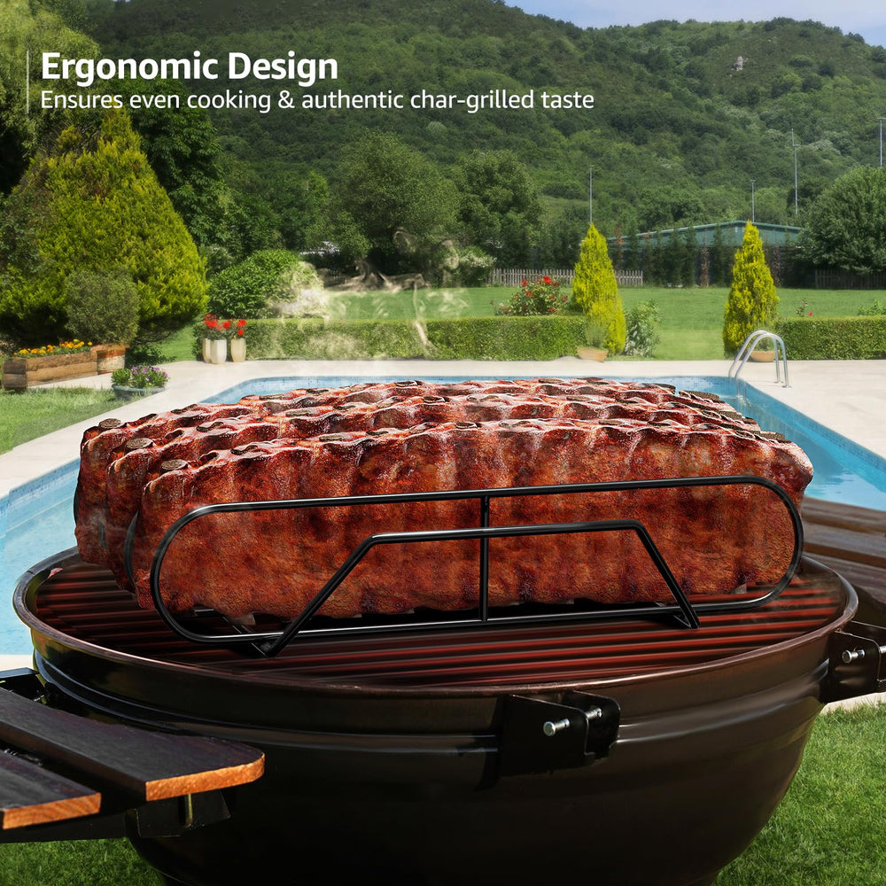 Sorbus Rib Rack dimensions displayed