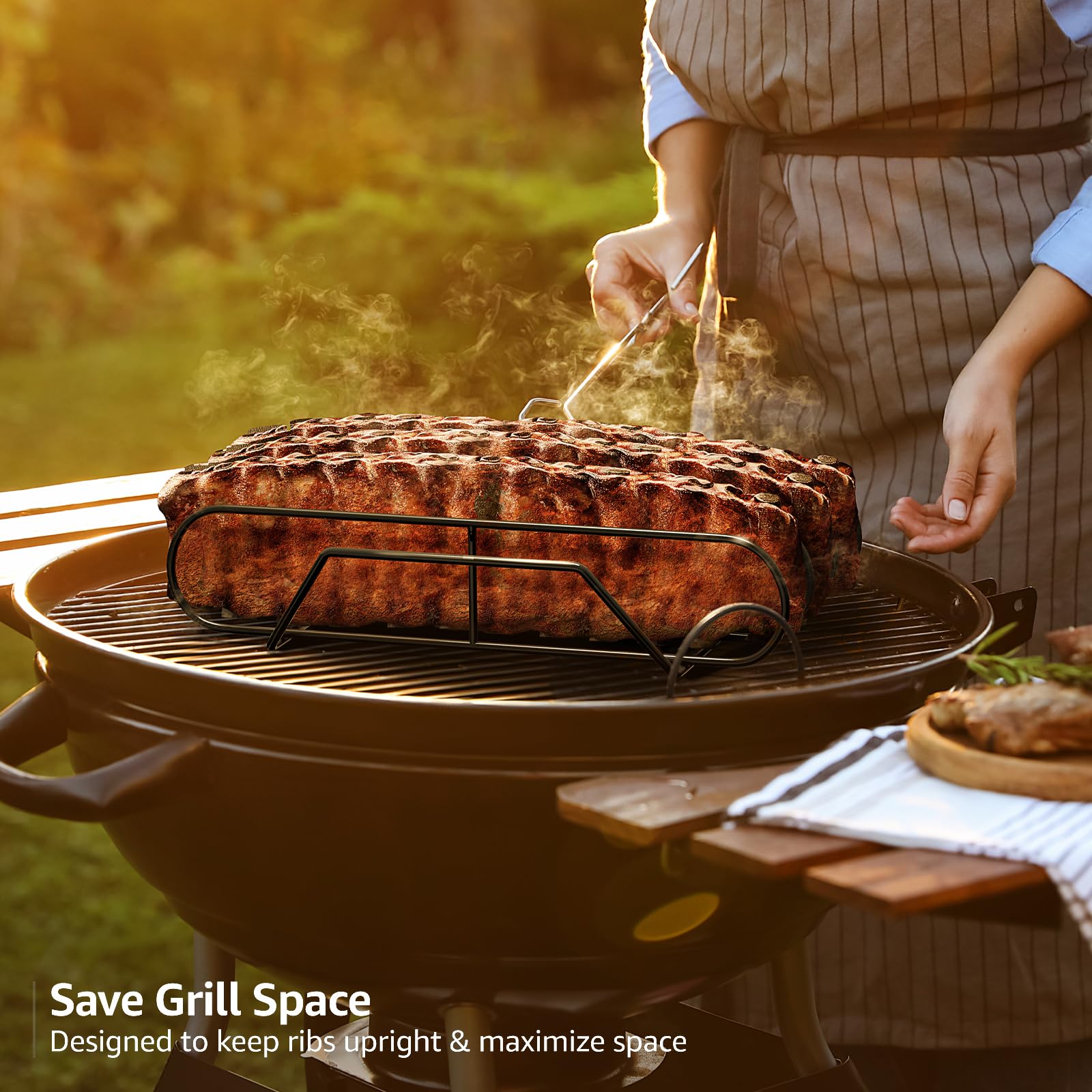 Sorbus Rib Rack showing heavy-duty steel construction