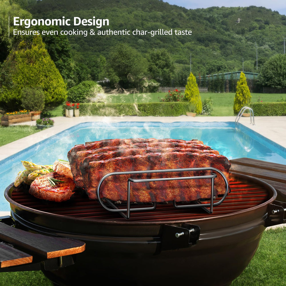 Sorbus Rib Rack with chicken and vegetables