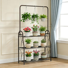 SORCEDAS 3 Tier Plant Stand with hanging feature