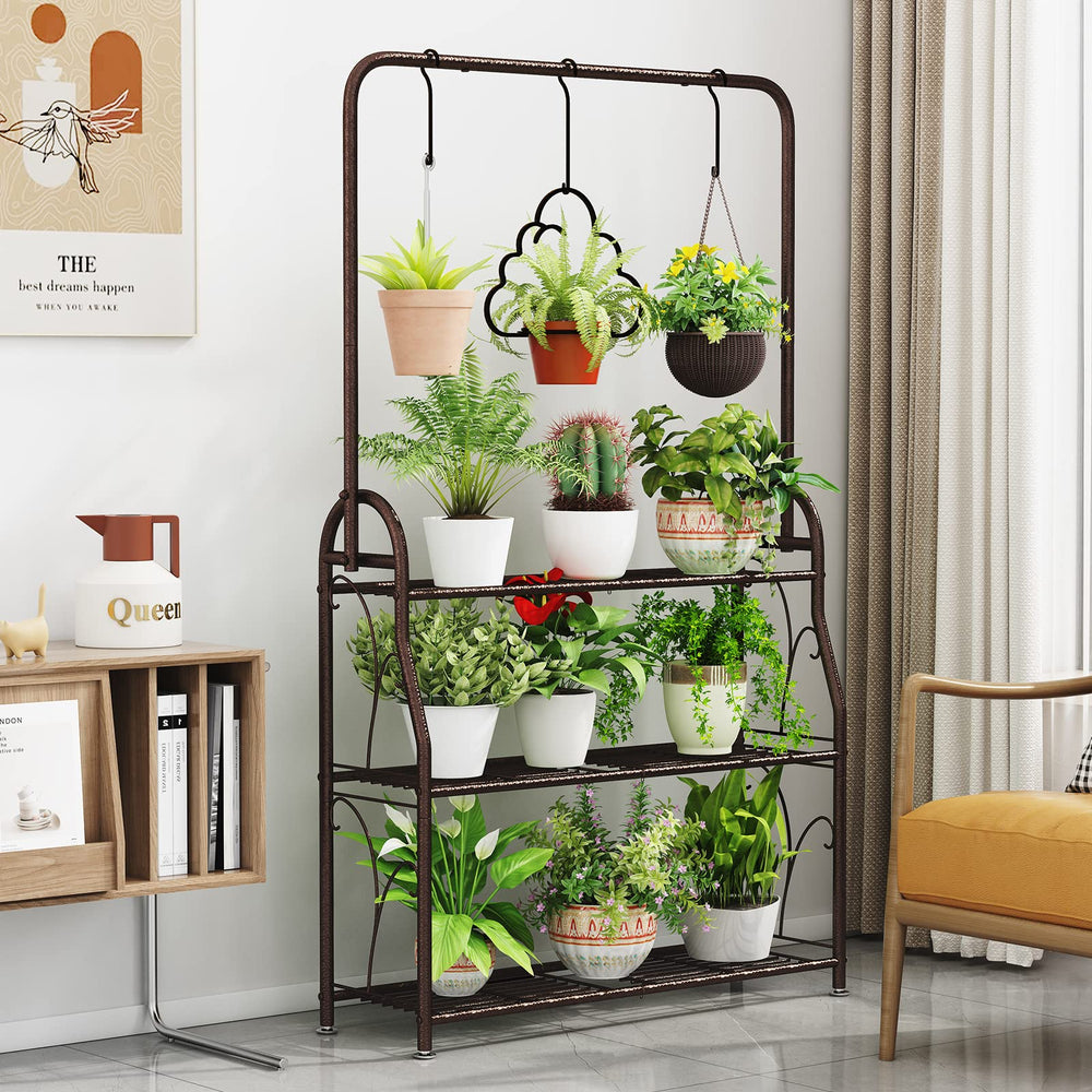 SORCEDAS plant stand in a balcony setting
