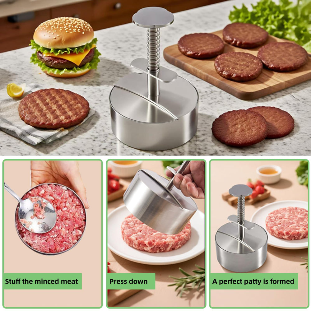 sortizligo Hamburger Press Patty Maker side view