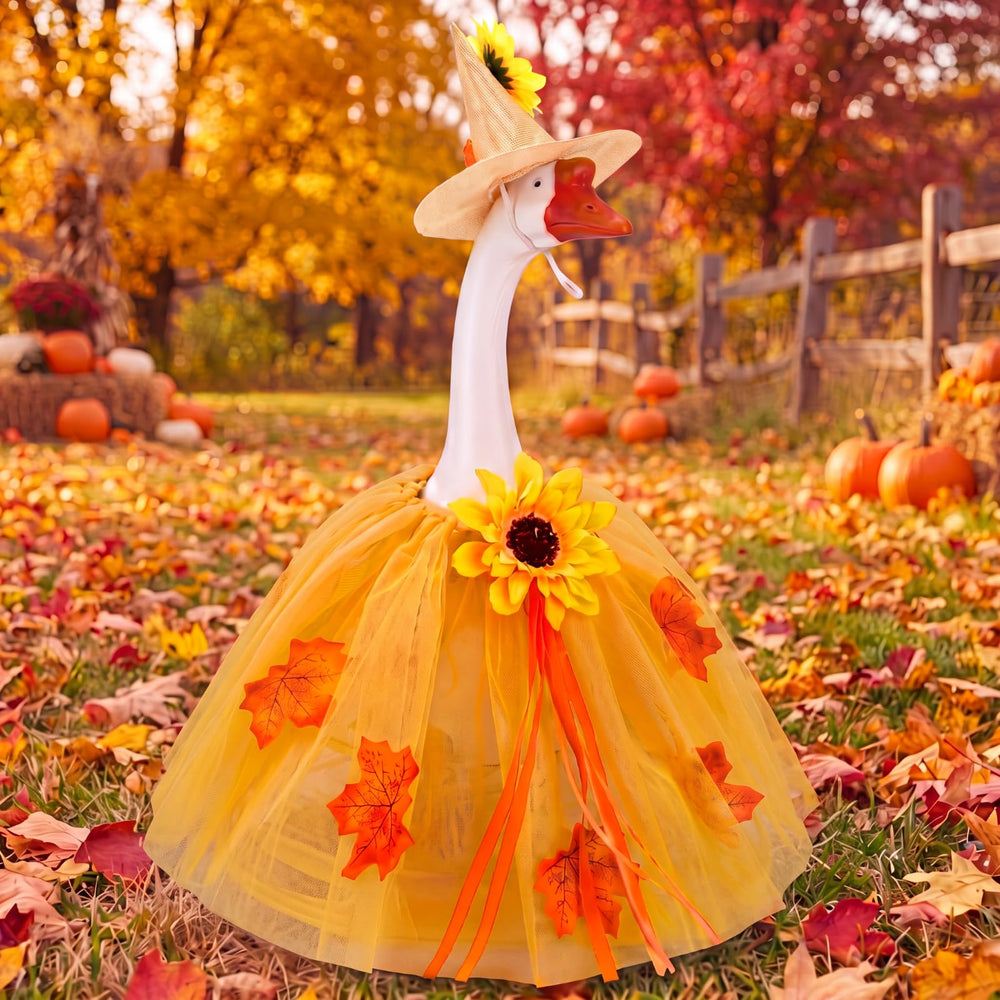 Soulchen Fall Goose Outfit multicolor design with hat and skirt
