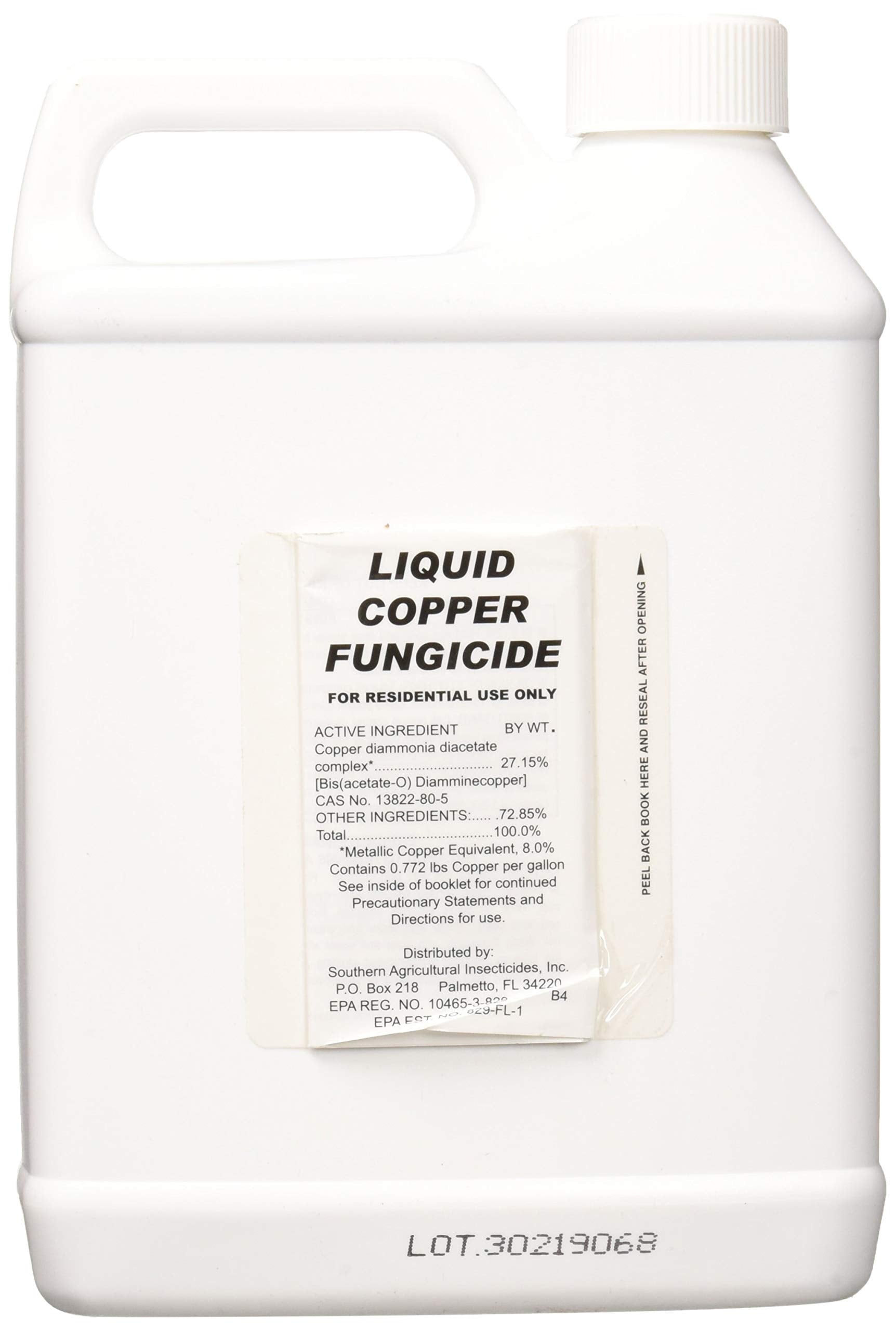 Southern Ag Liquid Copper Fungicide 32oz bottle side view