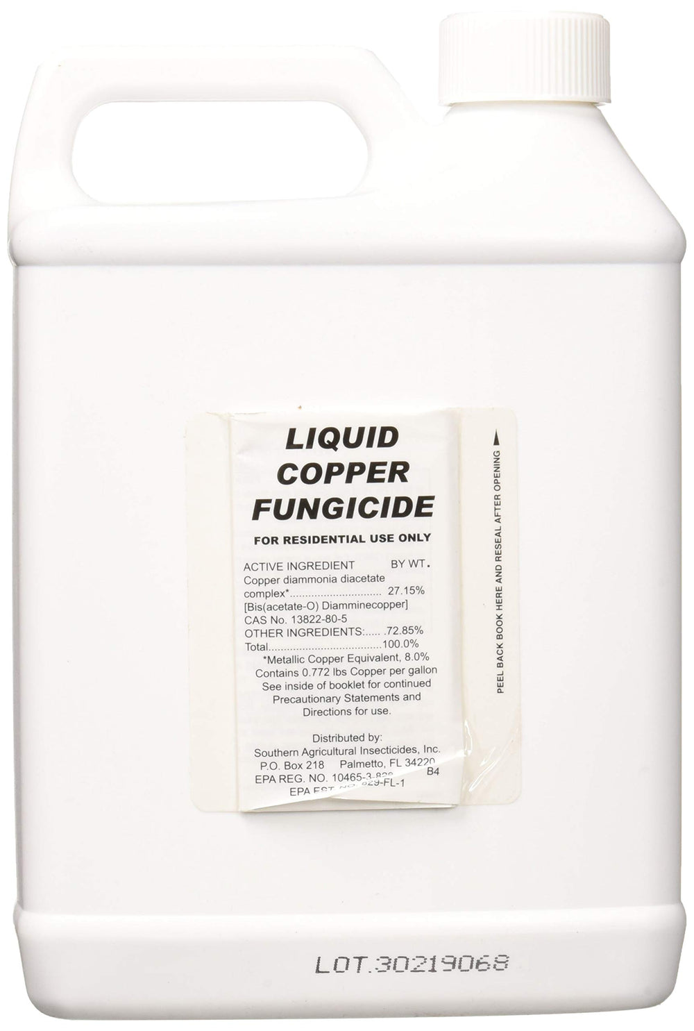 Southern Ag Liquid Copper Fungicide 32oz bottle side view