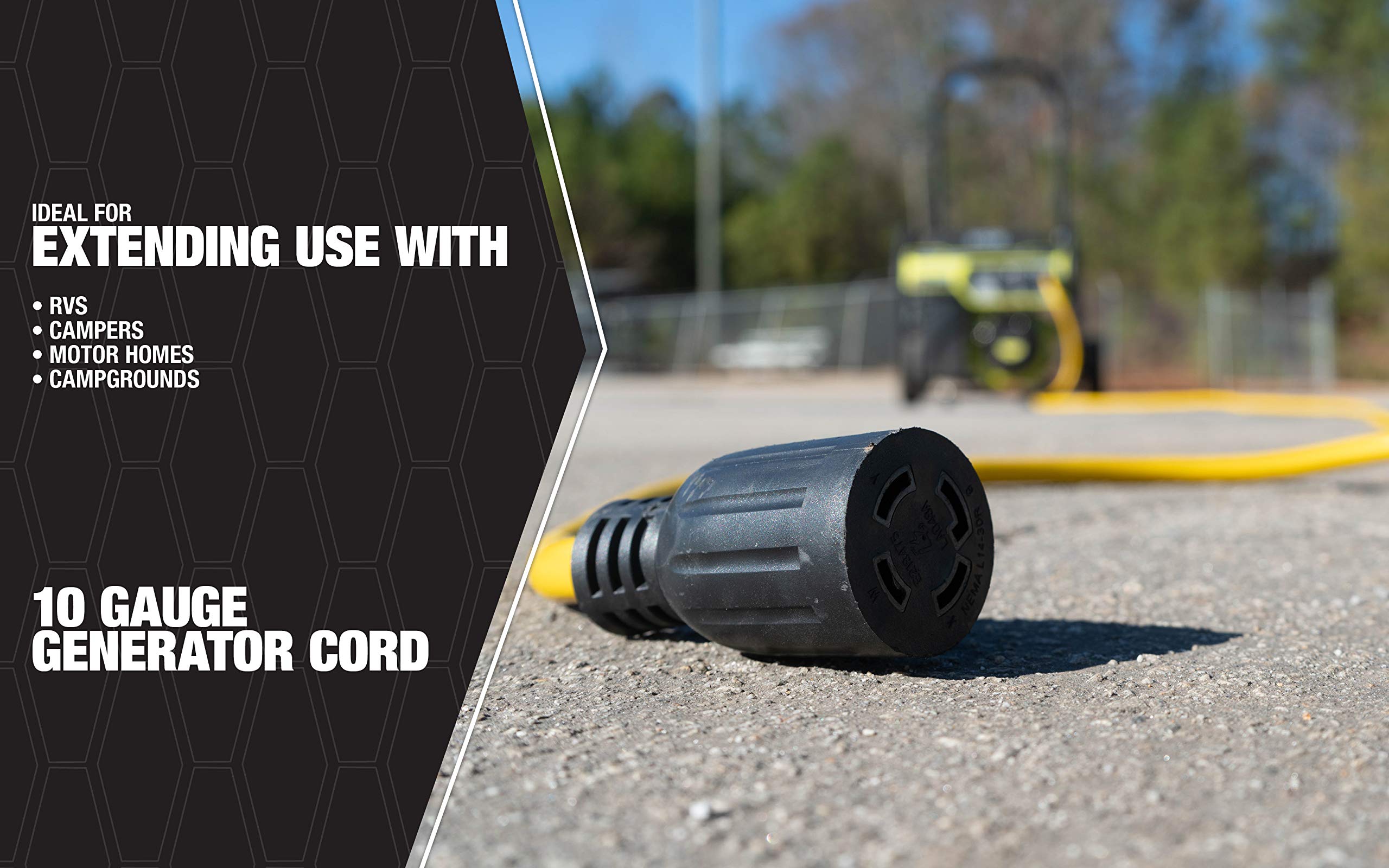 Southwire Generator Cord weather-resistant design