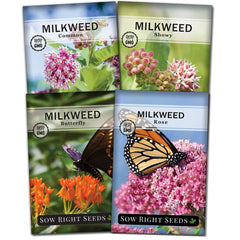 Sow Right Seeds Milkweed Seed Collection packaging front view