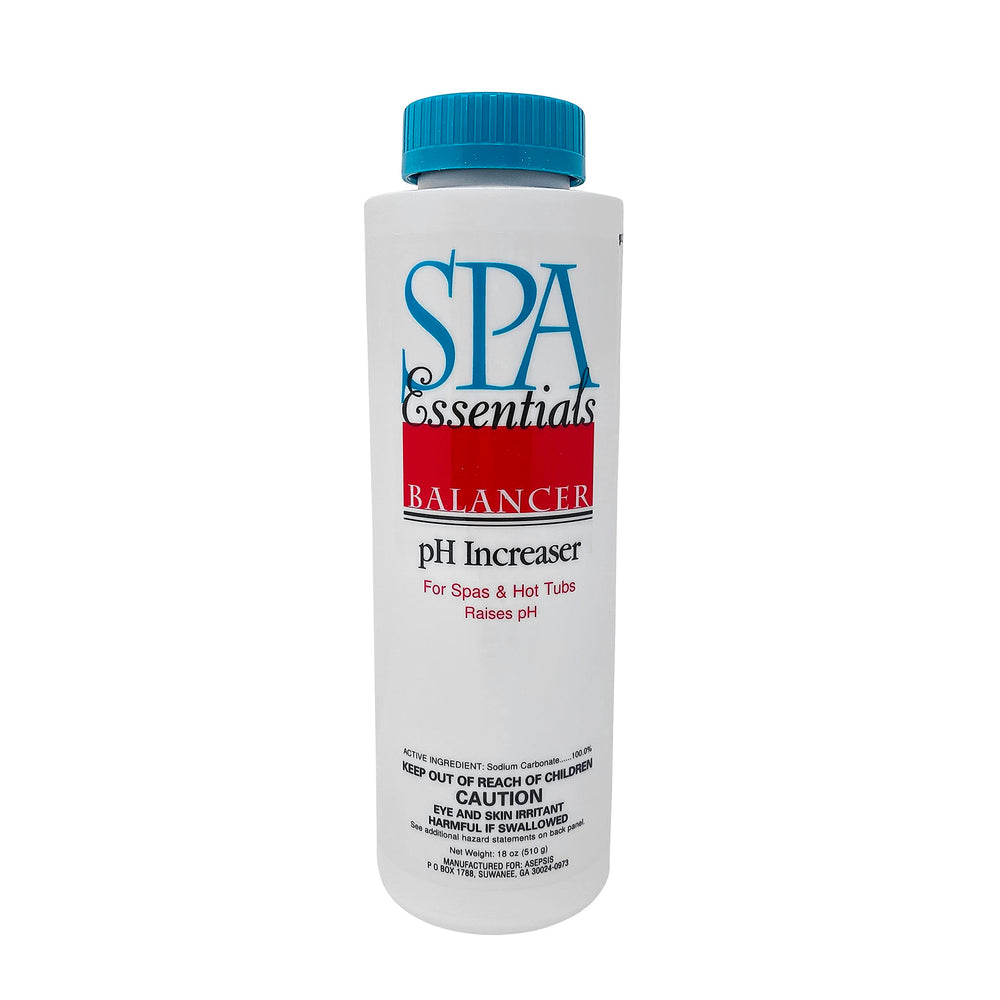 Spa Essentials pH Increaser Granules 18-Ounce packaging front view