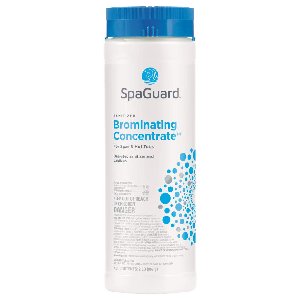 SpaGuard Brominating Concentrate 2 lb packaging