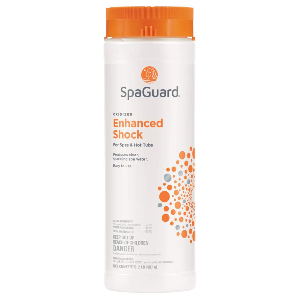 SpaGuard Shock 2 lb packaging