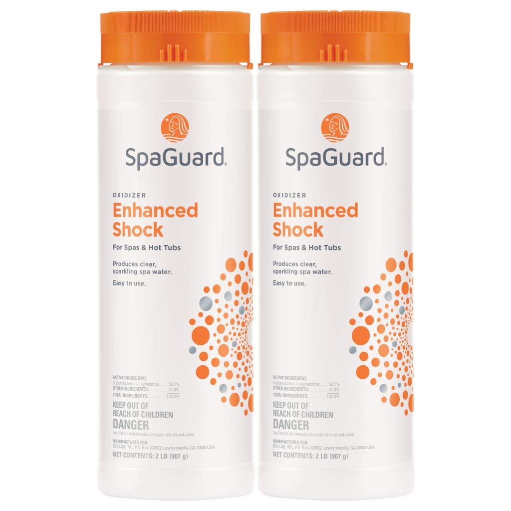 SpaGuard Shock 2 lb powder front view