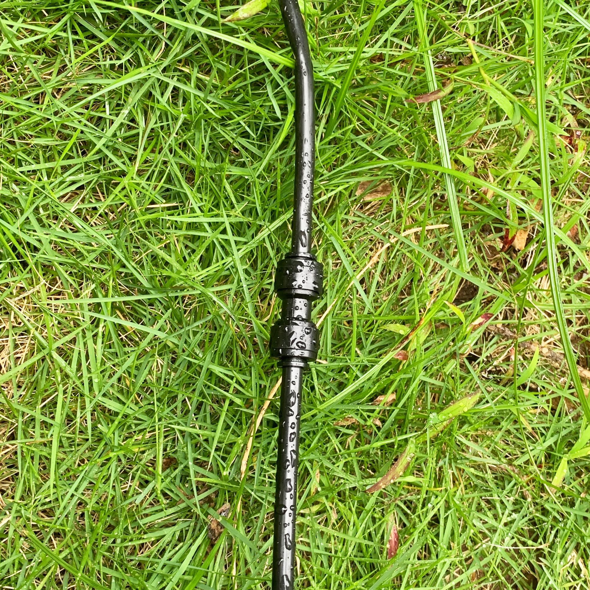 Spalolen connectors installed in a drip irrigation system