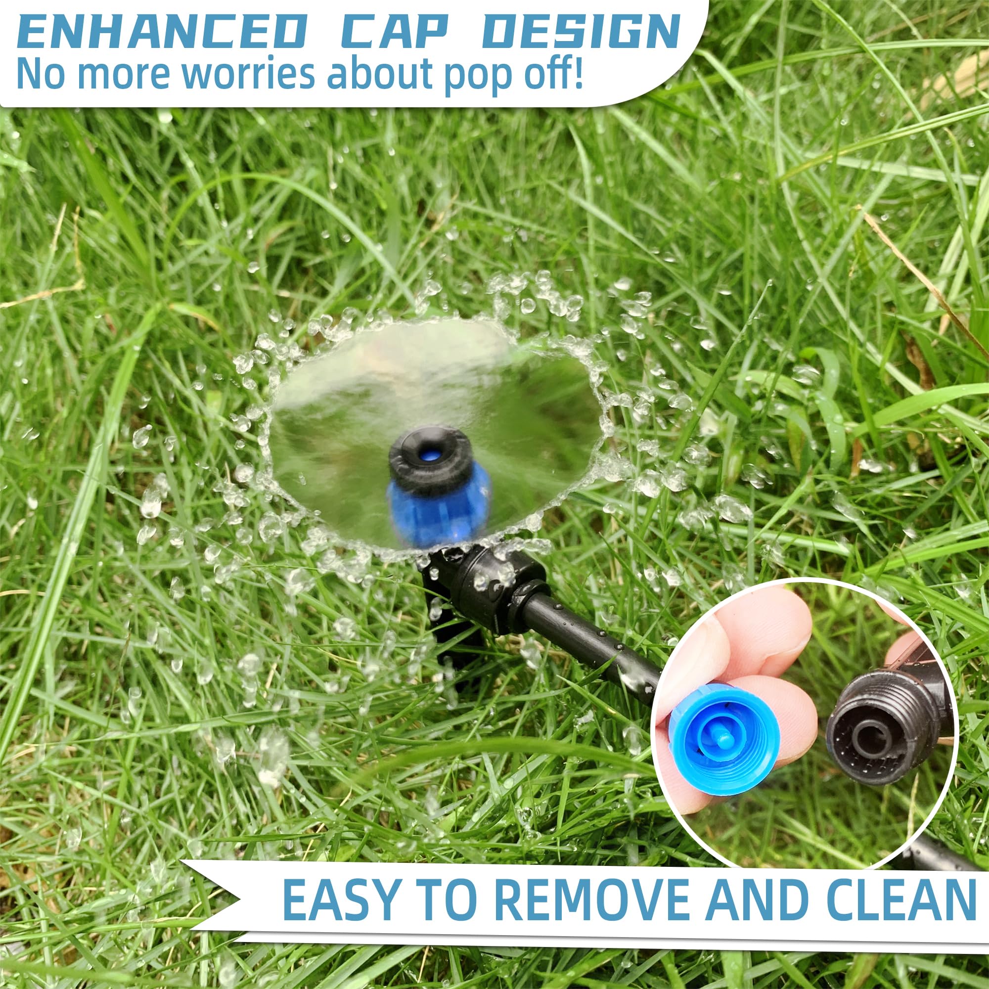 Spalolen emitters easy maintenance and cleaning process