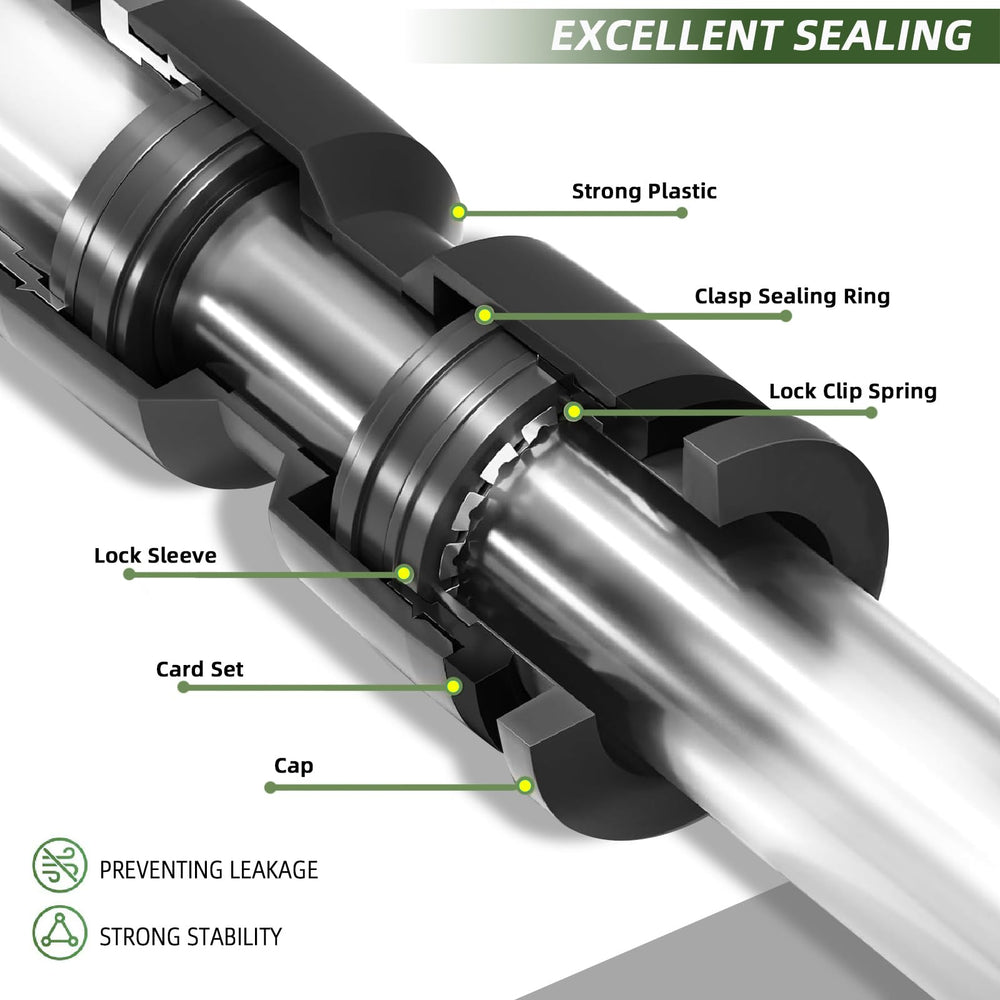 Spalolen mister emitters with standard 1/4" tubing