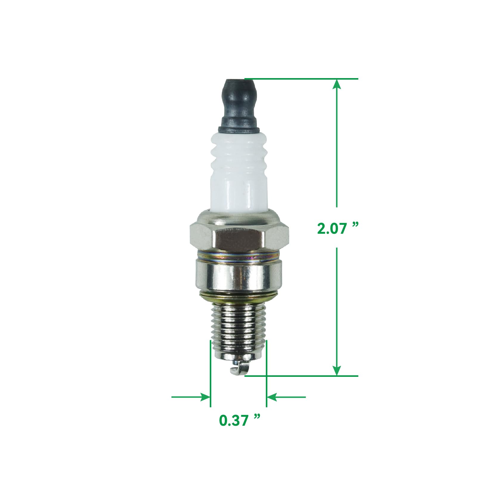 Spark plug included in the POSEAGLE WYA-44 Carburetor Kit