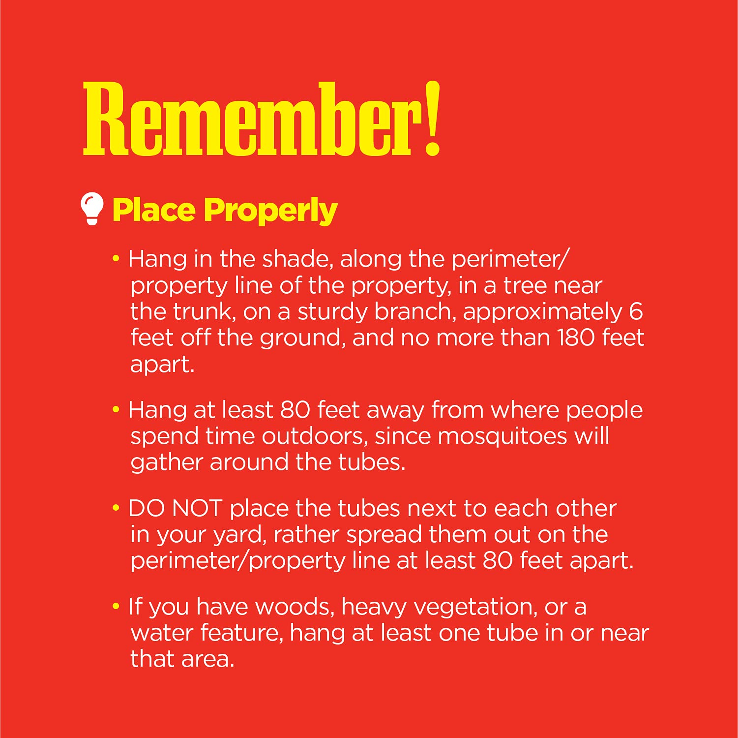 SPARTAN MOSQUITO Pro Tech instructions included in the package