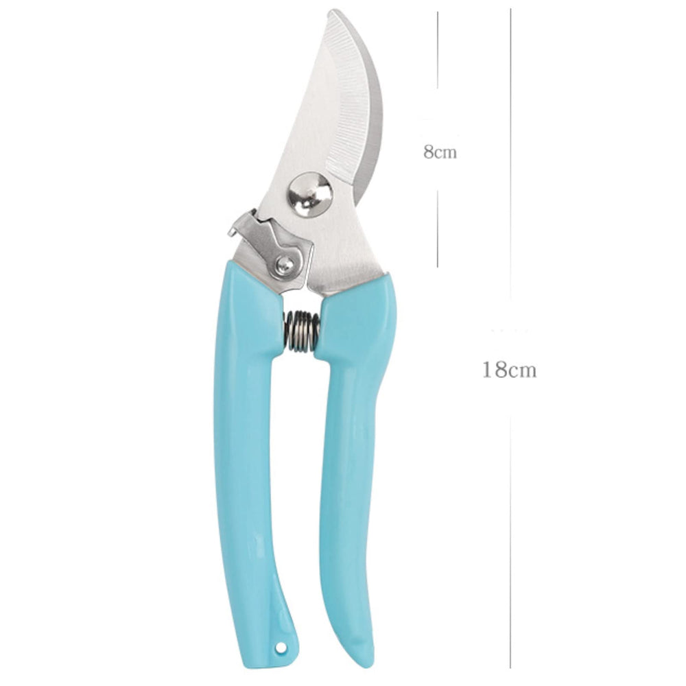 SPDTECH gardening shear in use cutting a flower