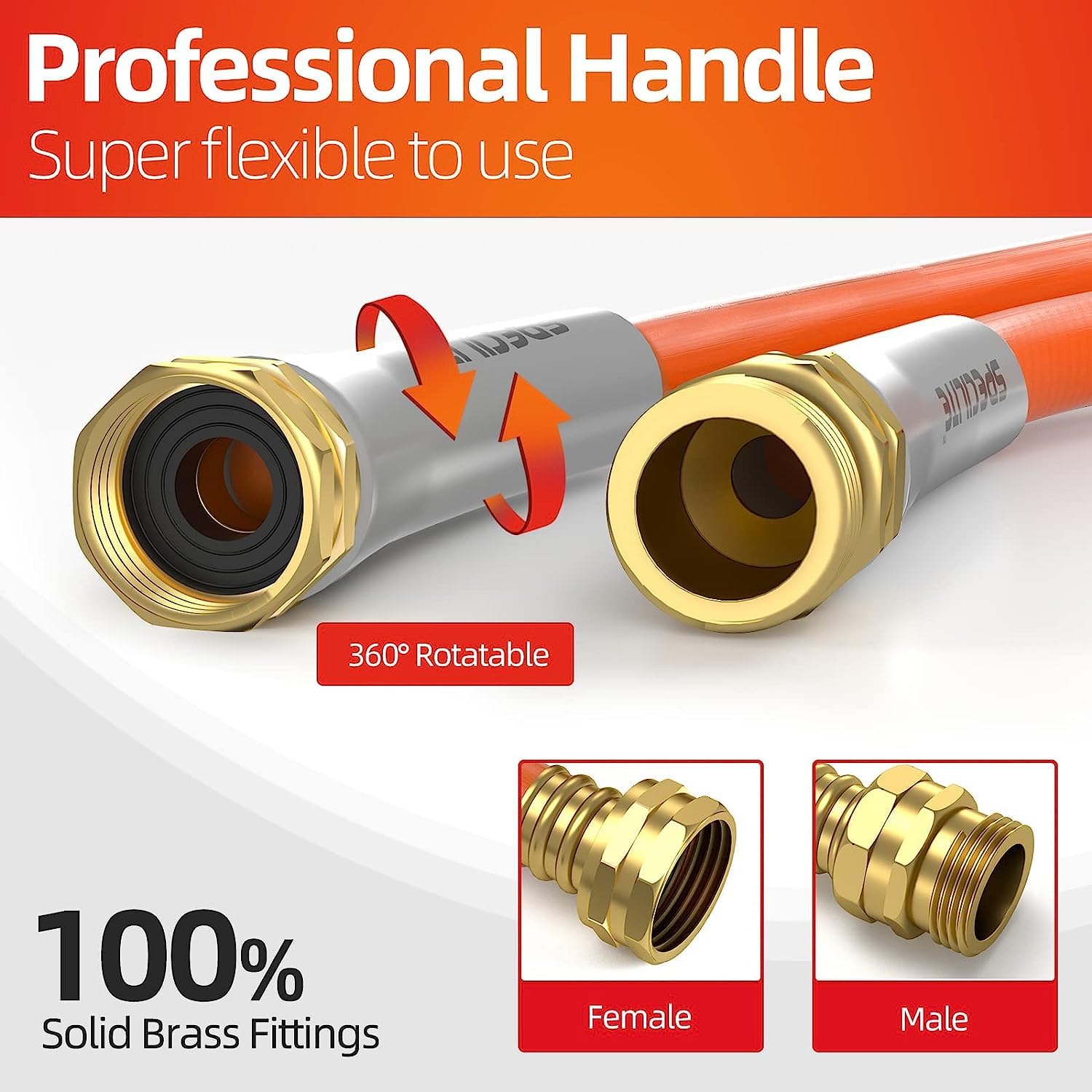 SPECILITE heavy duty garden hose flexible design
