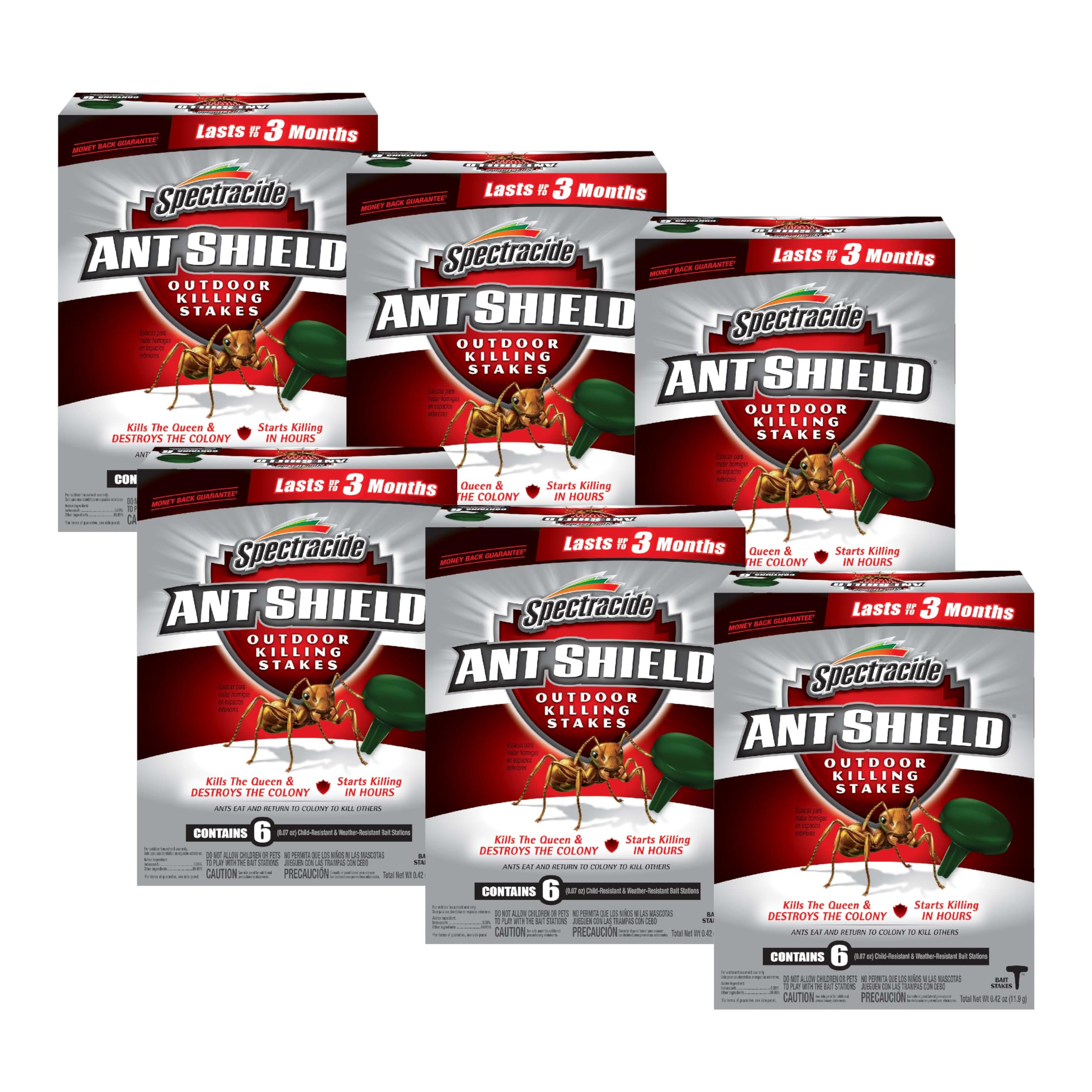 Spectracide Ant Shield Outdoor Killing Stakes pack of 6