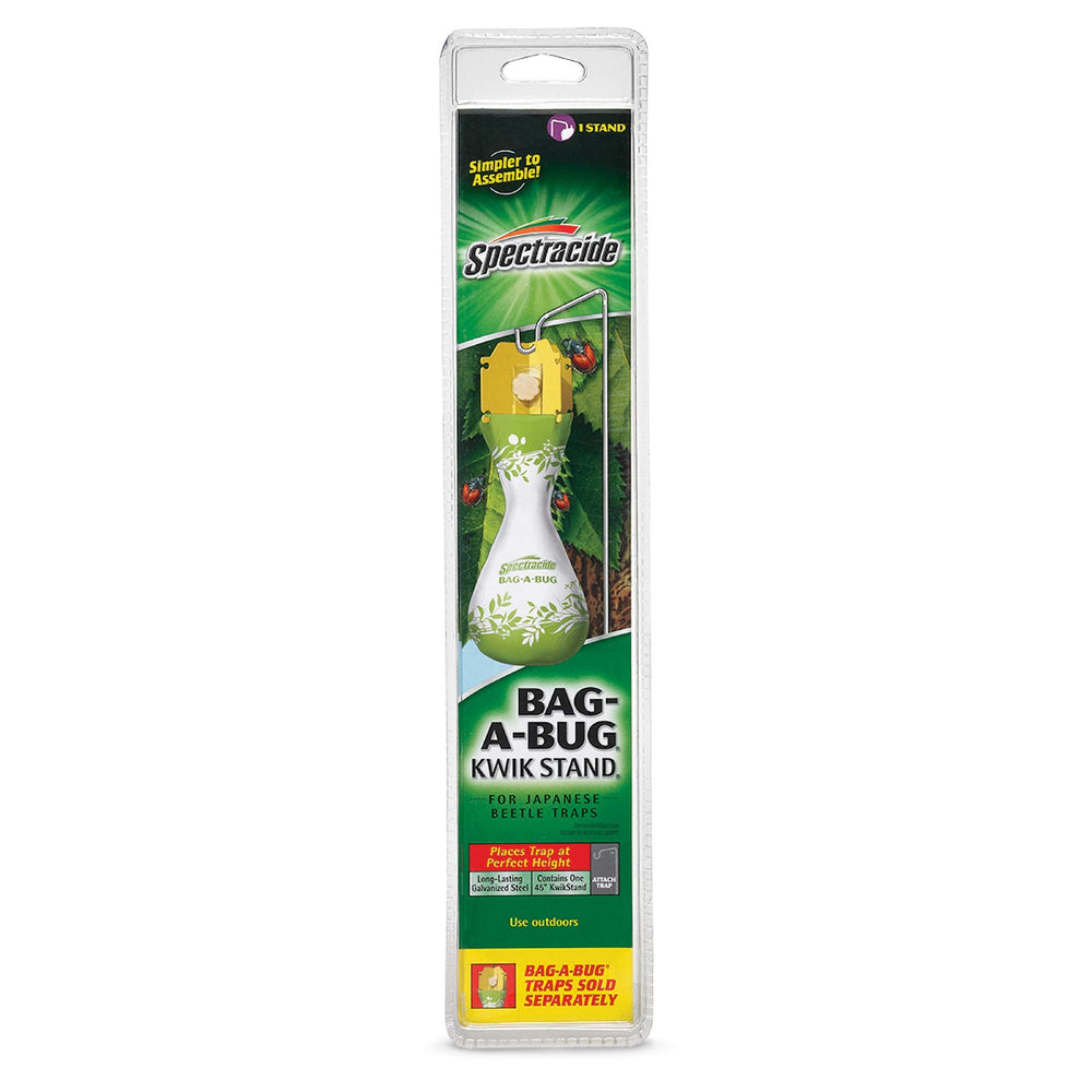 Spectracide Bag-A-Bug KwikStand 12 pack set with clear design