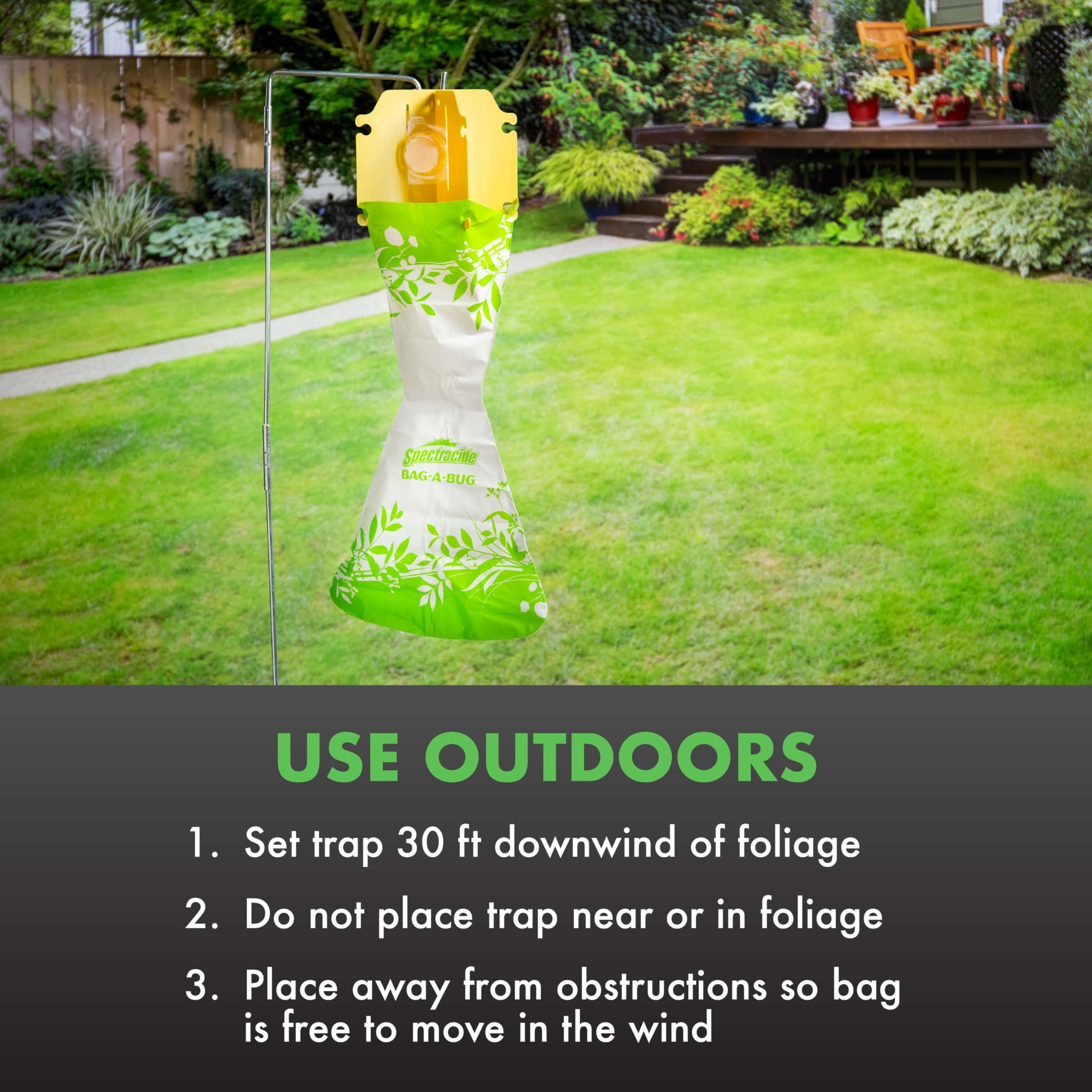 Spectracide Bag-A-Bug Replacement Bag hourglass shape