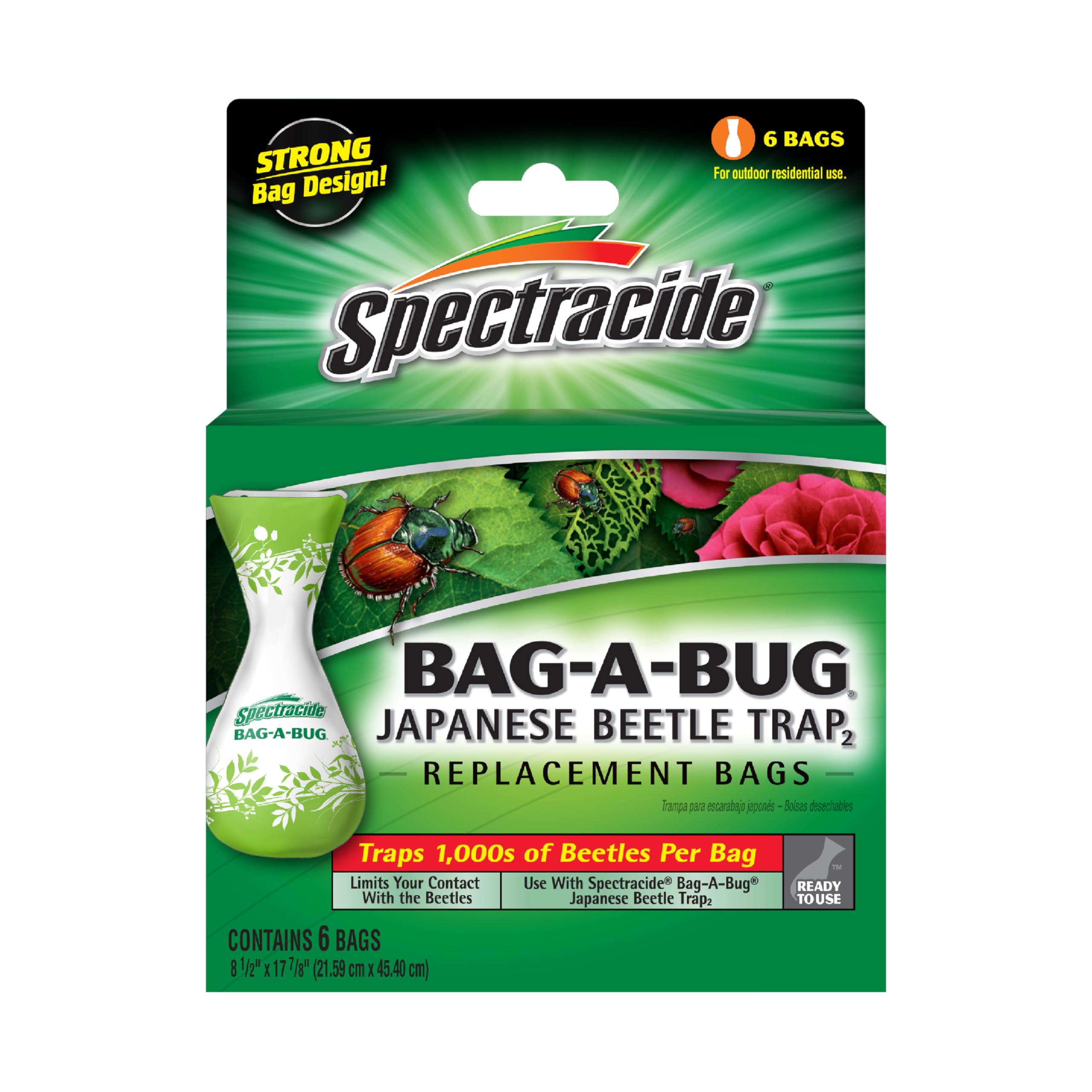 Spectracide Bag-A-Bug Replacement Bags pack of 12