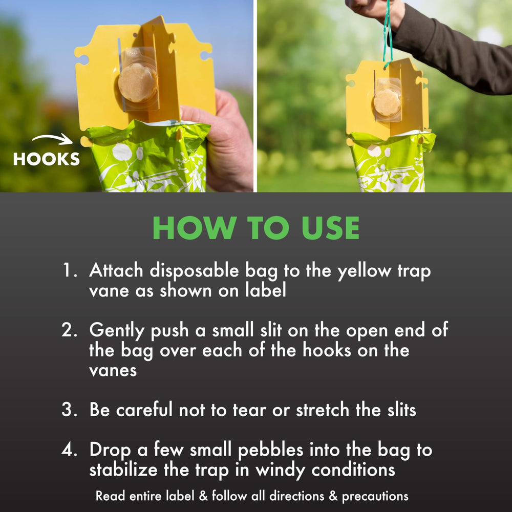Spectracide Bag-A-Bug Replacement Bags ready to use
