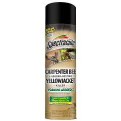 Spectracide Carpenter Bee & Ground-Nesting Yellowjacket Killer 16 oz foam spray front view