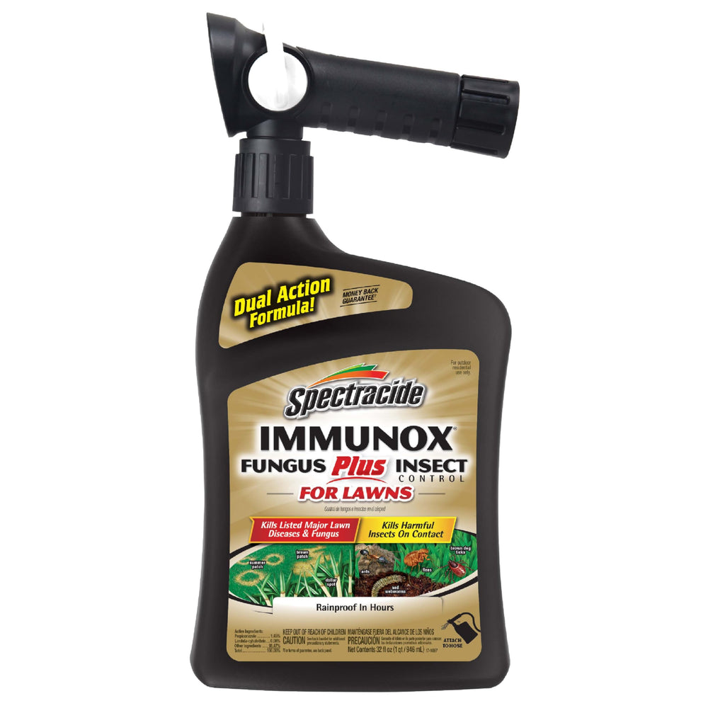 Spectracide Immunox Fungus Plus Insect Control 32 oz bottle front view