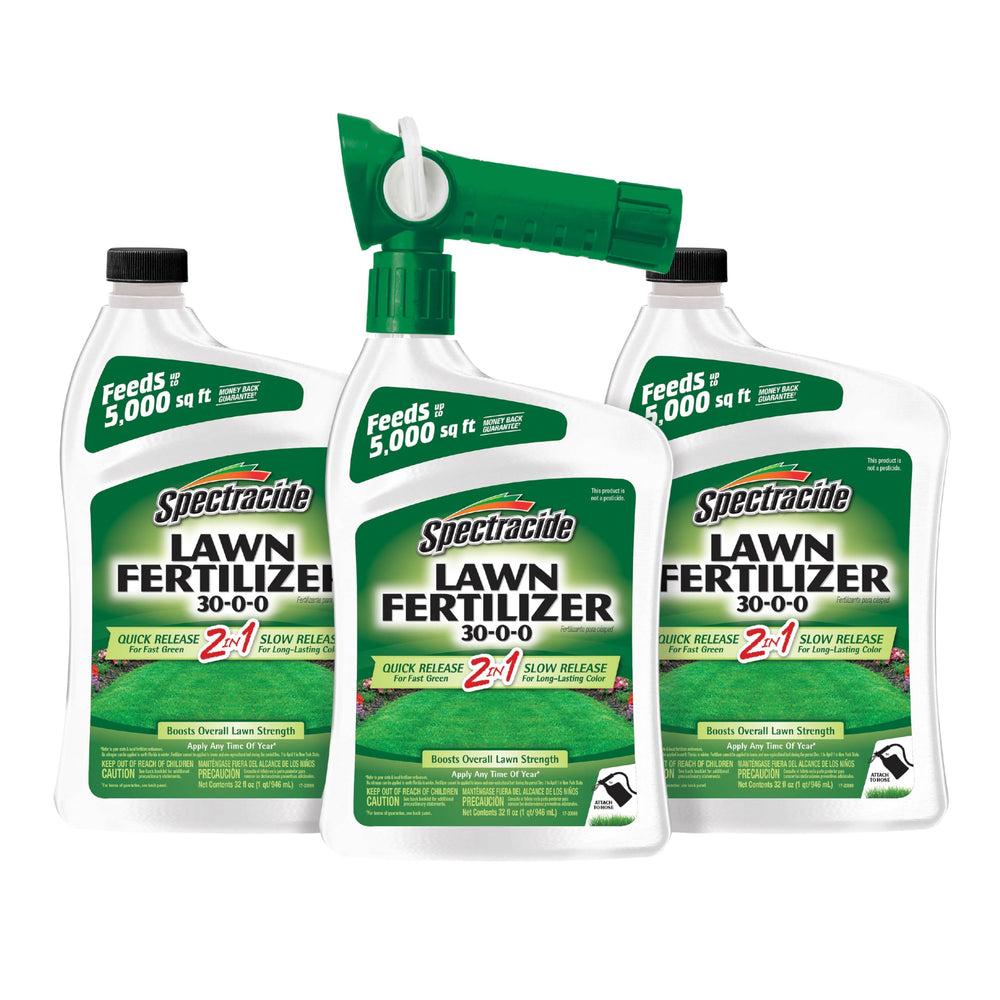 Spectracide Lawn Fertilizer 30-0-0 3 pack front view