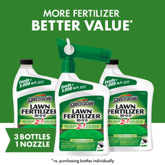 Spectracide Lawn Fertilizer 30-0-0 32 oz bottle with nozzle