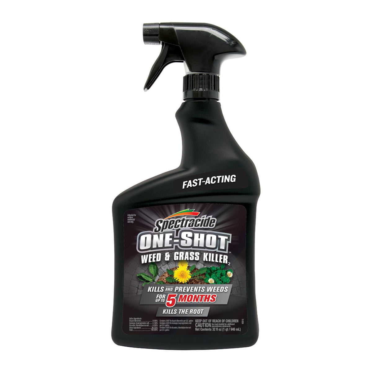 Spectracide One-Shot Weed & Grass Killer 32 oz front view