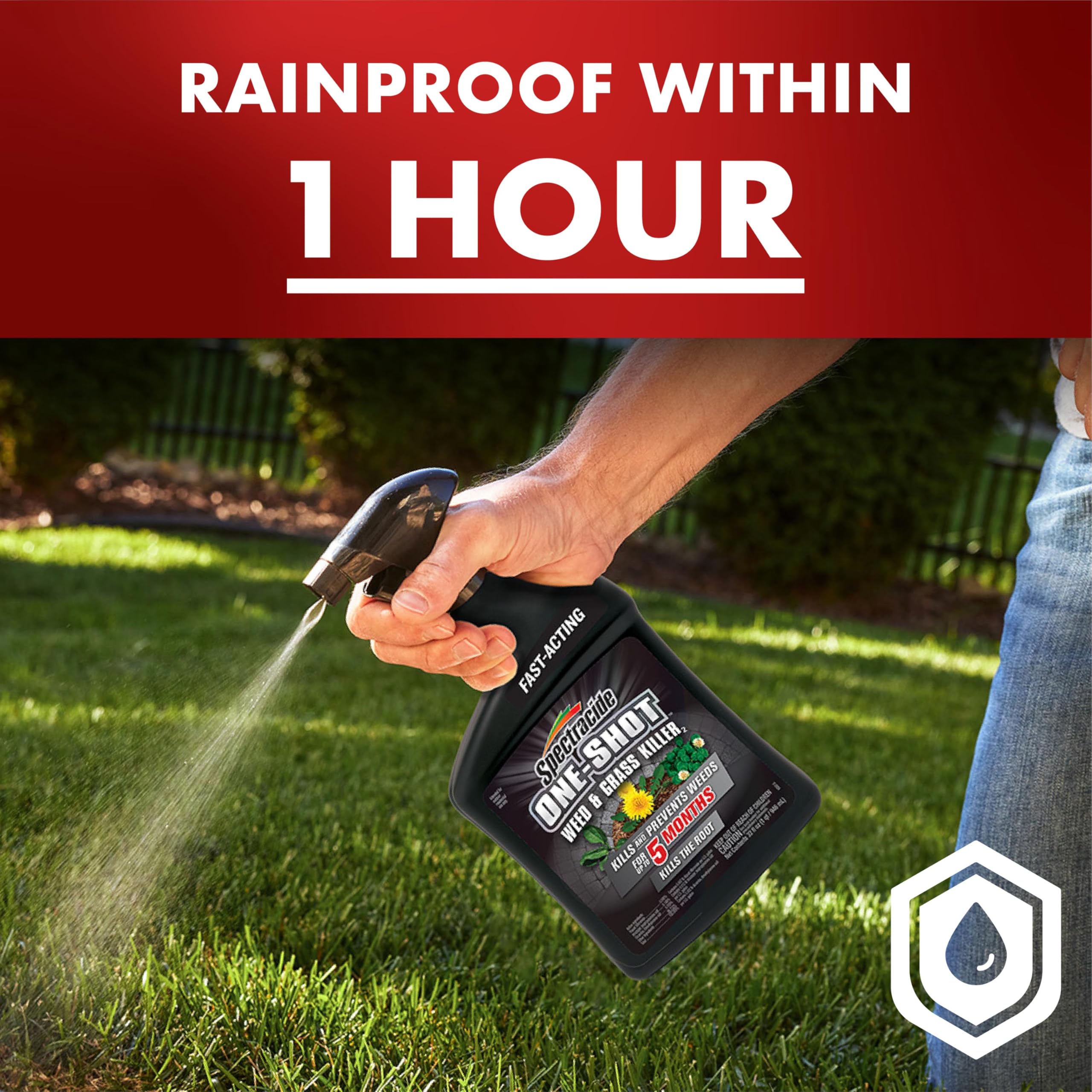 Spectracide One-Shot Weed & Grass Killer packaging