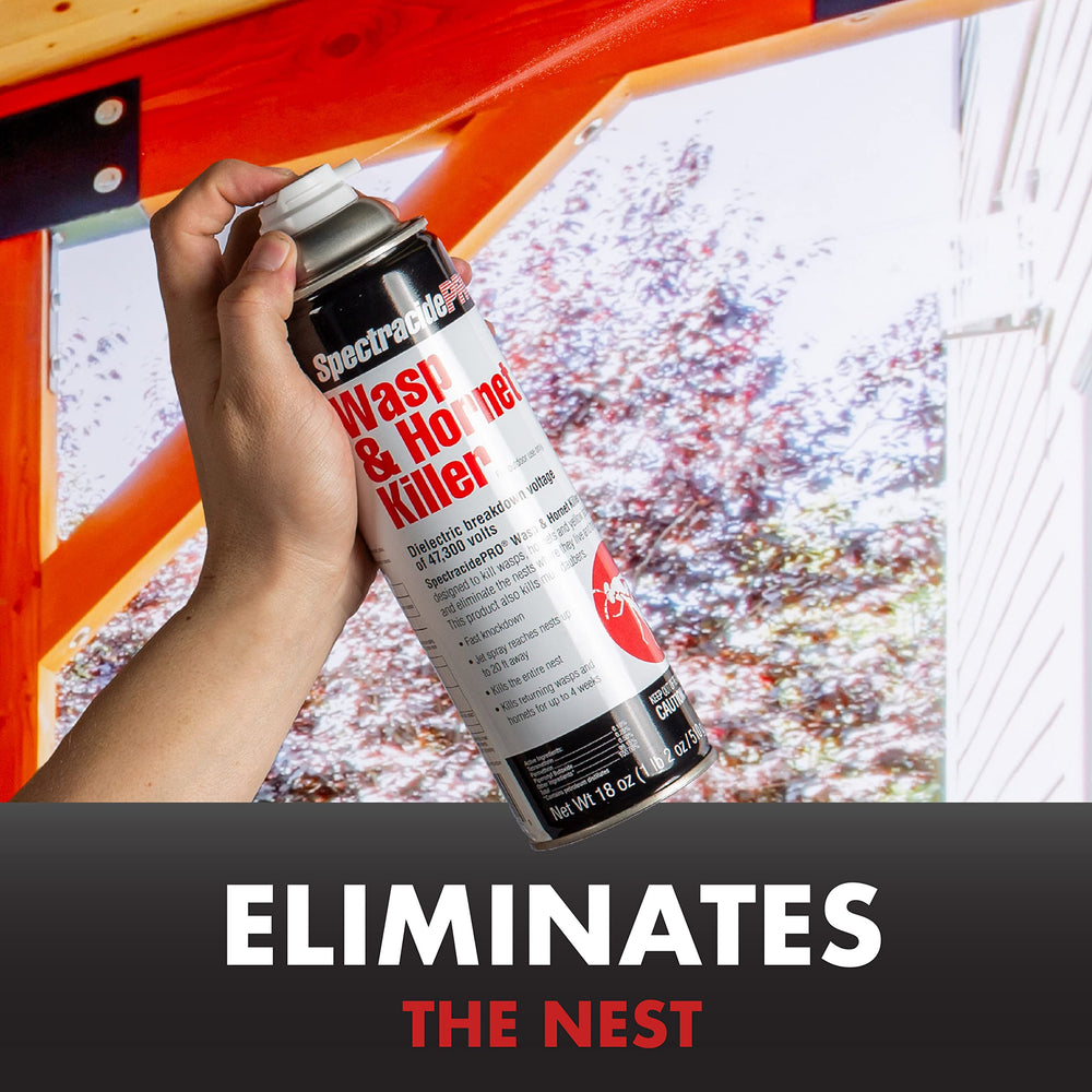 Spectracide Wasp & Hornet Killer Spray packaging details