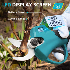 SPICIMOMO Electric Pruning Shears with ergonomic handle