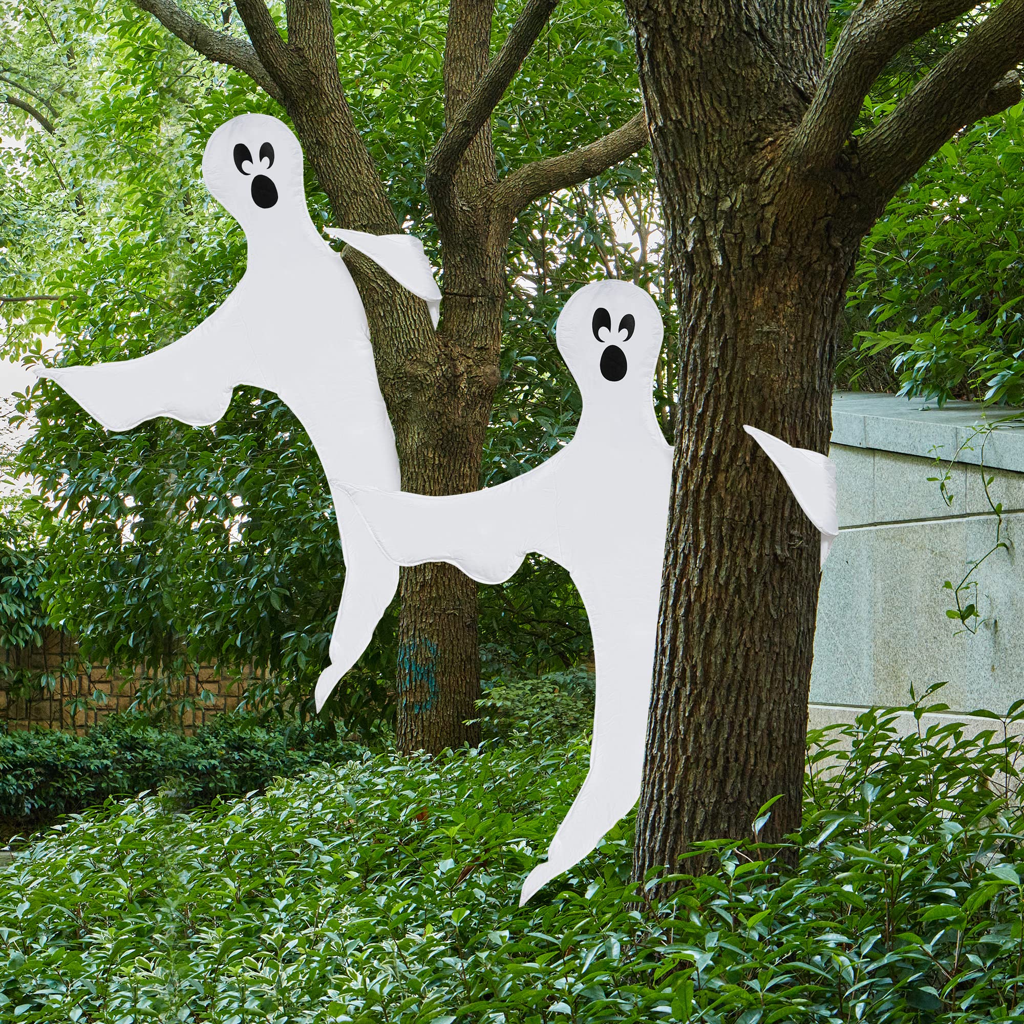 Spooky Halloween atmosphere created with JOYIN ghost decorations
