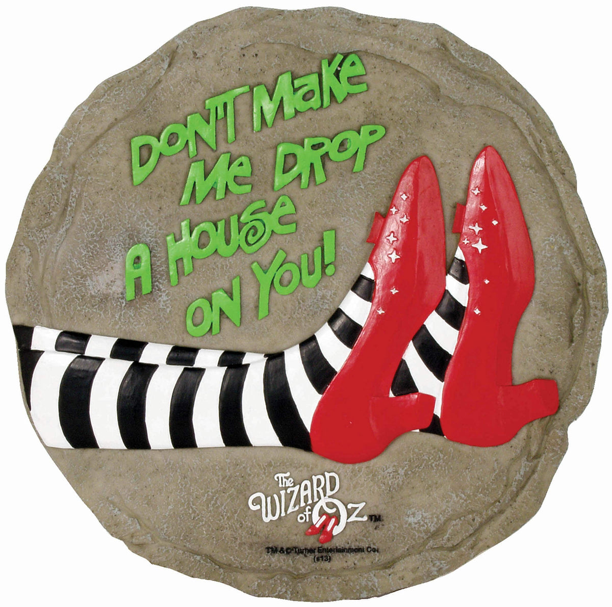 Spoontiques Drop a House on You stepping stone front view