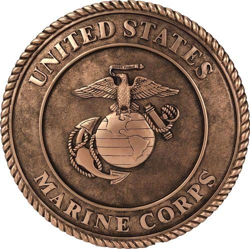 Spoontiques Marines Bronze Tone Stepping Stone front view