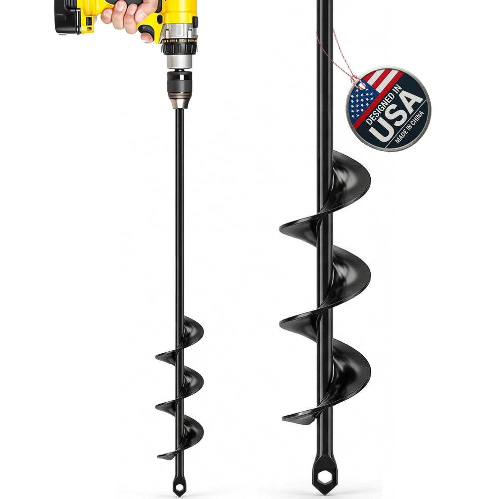 Sproot Garden Auger Drill Bit 1.6" x 16.5" front view