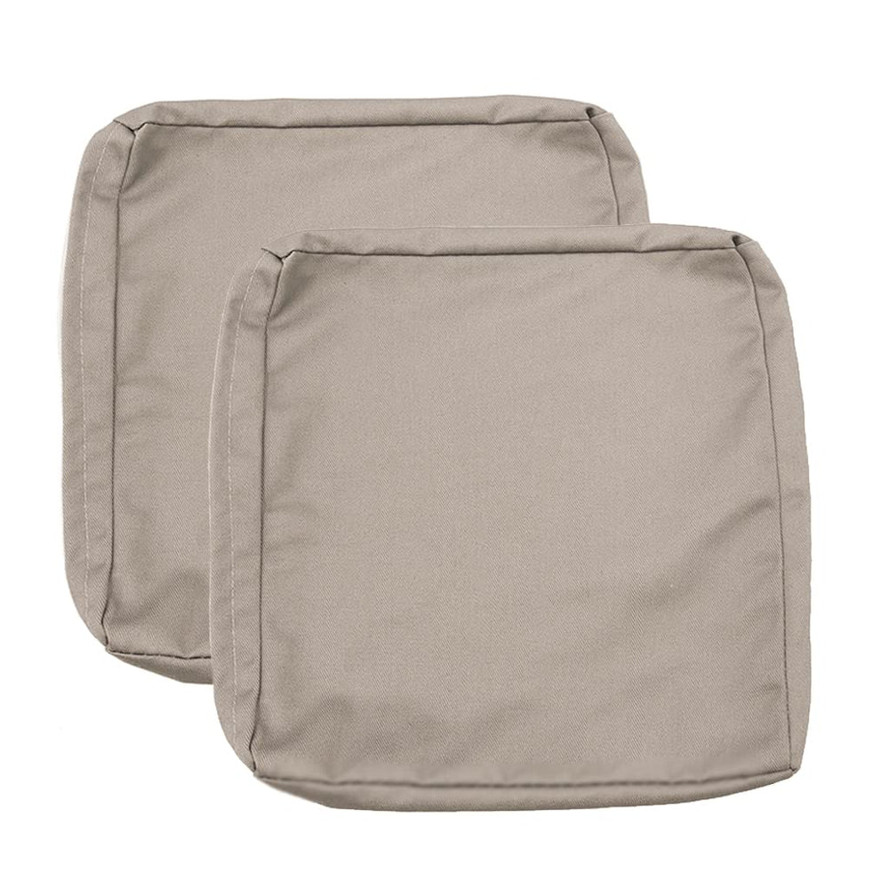 Sqodok Outdoor Cushion Covers Tan 22x20 inch front view