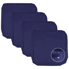 Sqodok Patio Cushion Cover 21x19 inch dark blue front view