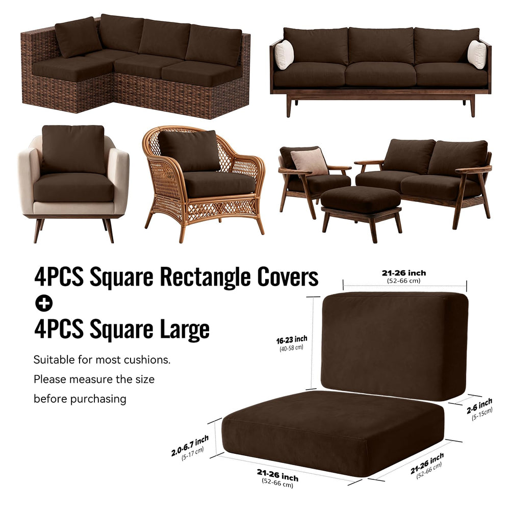 Square Large cushion cover from Vorshape on a patio furniture