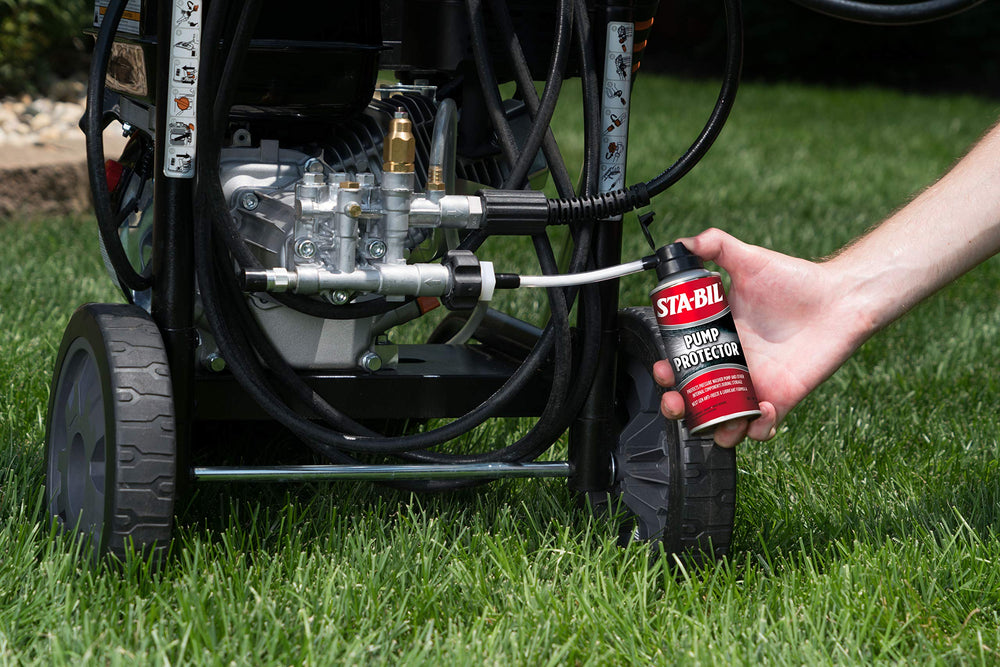 STA-BIL Pump Protector showing nozzle and trigger
